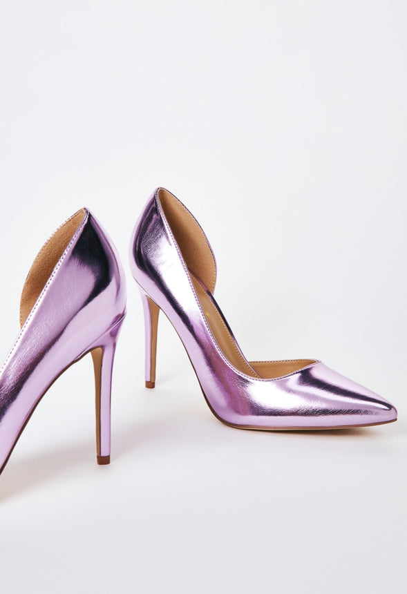 Annakay Pointed Toe Pump Orchid Petal