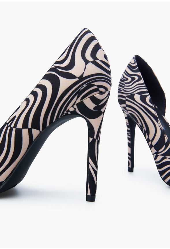 ANNAKAY POINTED TOE PUMP Print