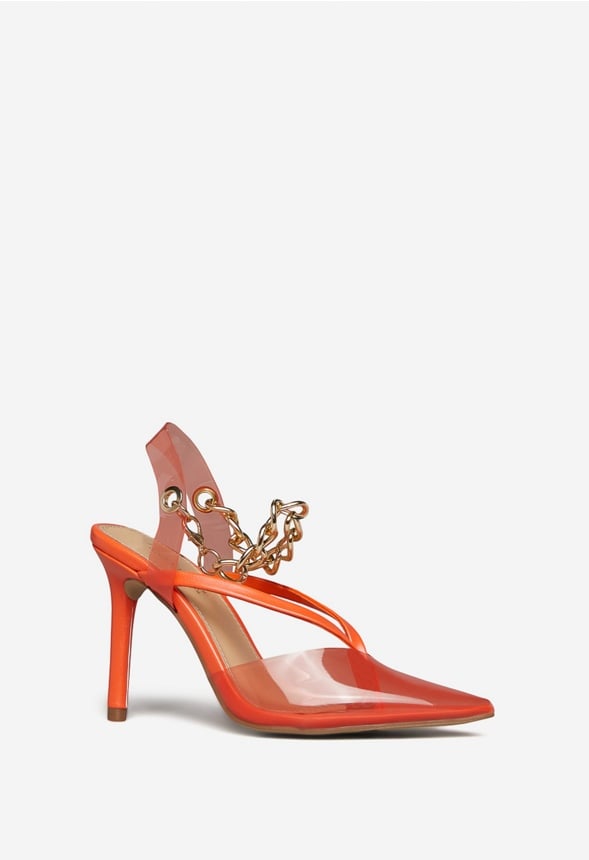 SANJANA POINTED-TOE PUMP Dragon Fire