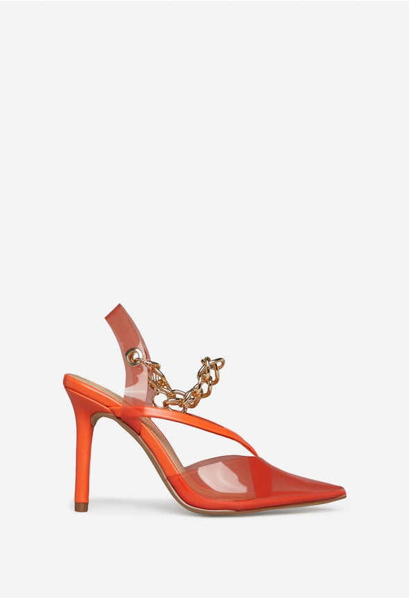 SANJANA POINTED-TOE PUMP Dragon Fire