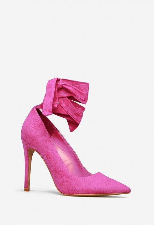 AKEIYLA LACE UP PUMP Rose Violet