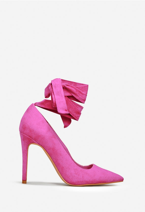 AKEIYLA LACE UP PUMP Rose Violet
