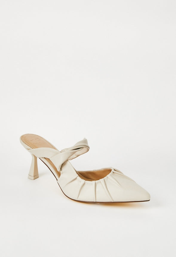 Clementine Embellished Pump Birch