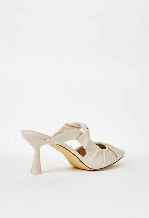 Clementine Embellished Pump Birch