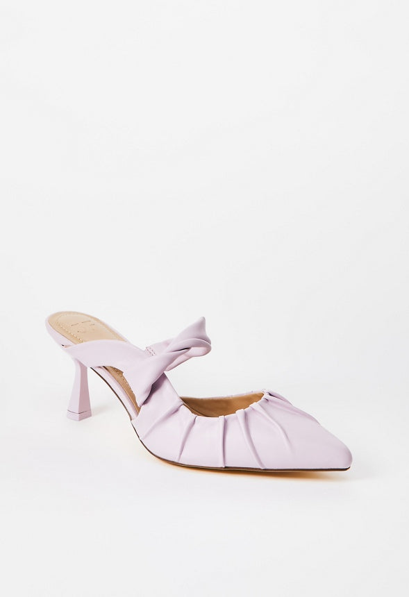 Clementine Embellished Pump Lilac Snow