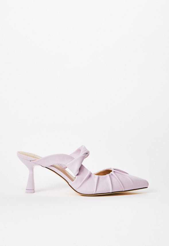 Clementine Embellished Pump Lilac Snow