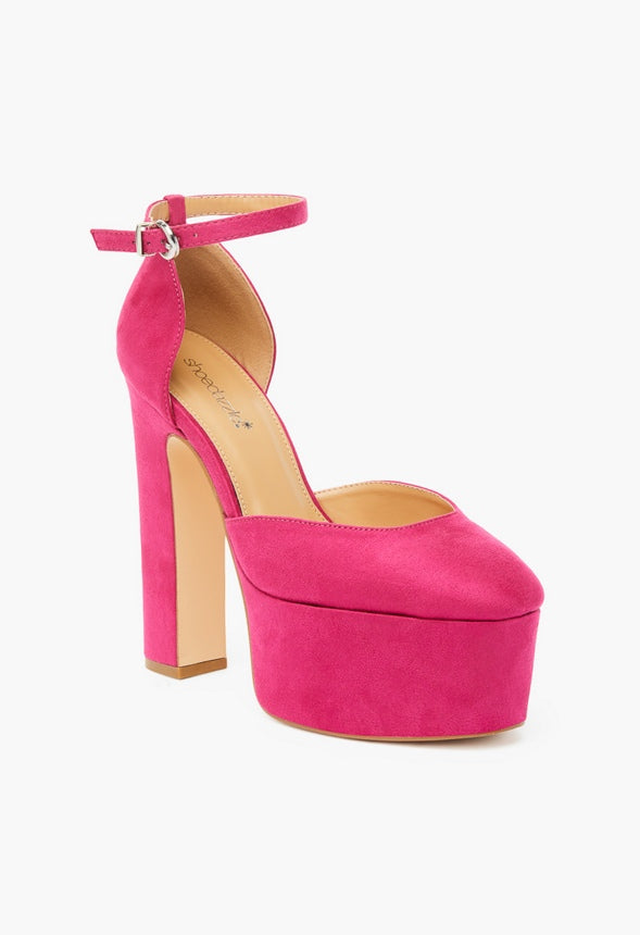 ELENA PLATFORM PUMP Pink