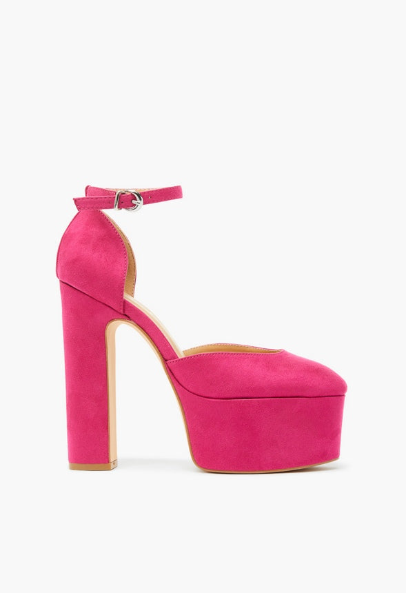 ELENA PLATFORM PUMP Pink