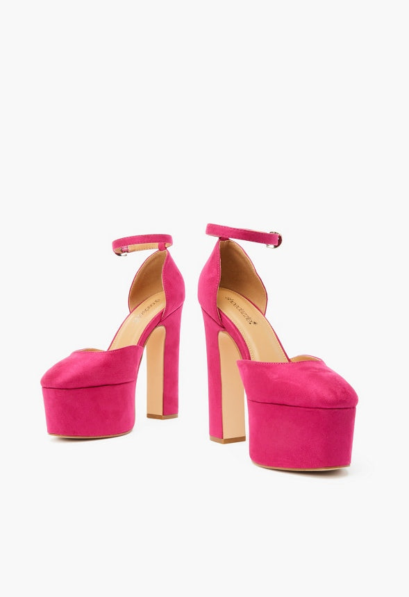 ELENA PLATFORM PUMP Pink