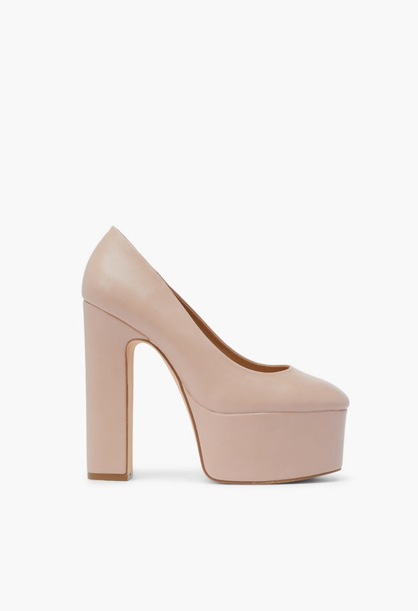PERRY EXTREME ANKLE PLATFORM PUMP Blush