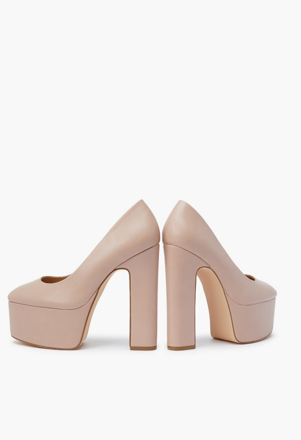 PERRY EXTREME ANKLE PLATFORM PUMP Blush