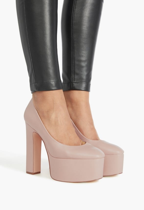 PERRY EXTREME ANKLE PLATFORM PUMP Blush