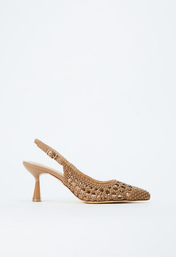 Vera Sling-Back Pump Portobello