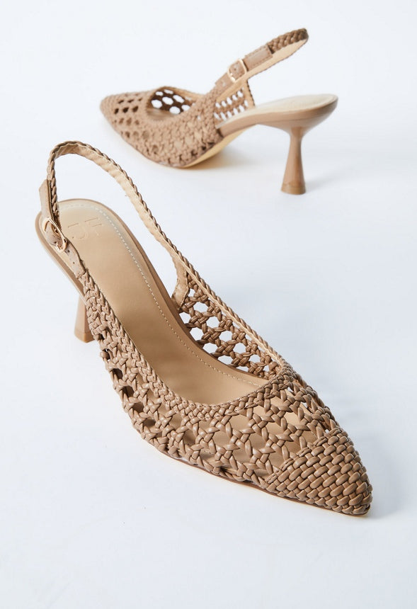 Vera Sling-Back Pump Portobello