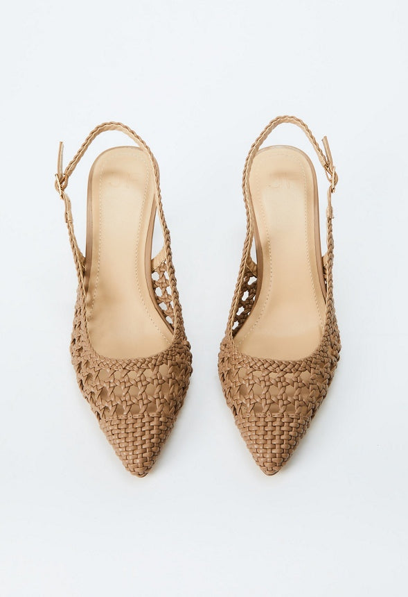 Vera Sling-Back Pump Portobello