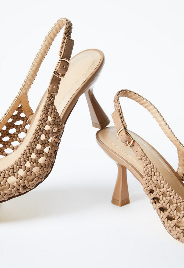 Vera Sling-Back Pump Portobello