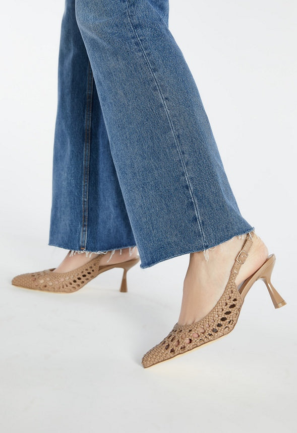 Vera Sling-Back Pump Portobello
