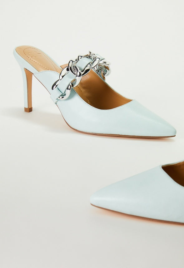 KEELIE POINTED TOE PUMP Wan Blue