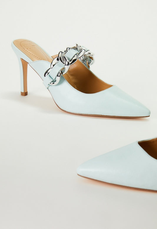 KEELIE POINTED TOE PUMP Wan Blue