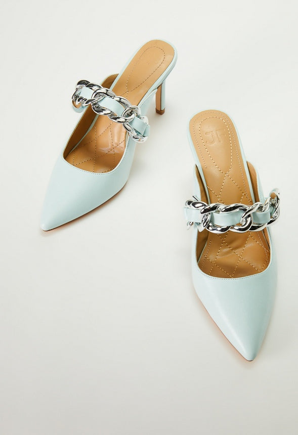 KEELIE POINTED TOE PUMP Wan Blue
