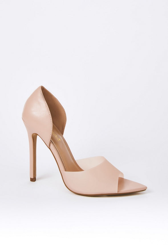 JULIETTE POINTED TOE PUMP Rugby Tan