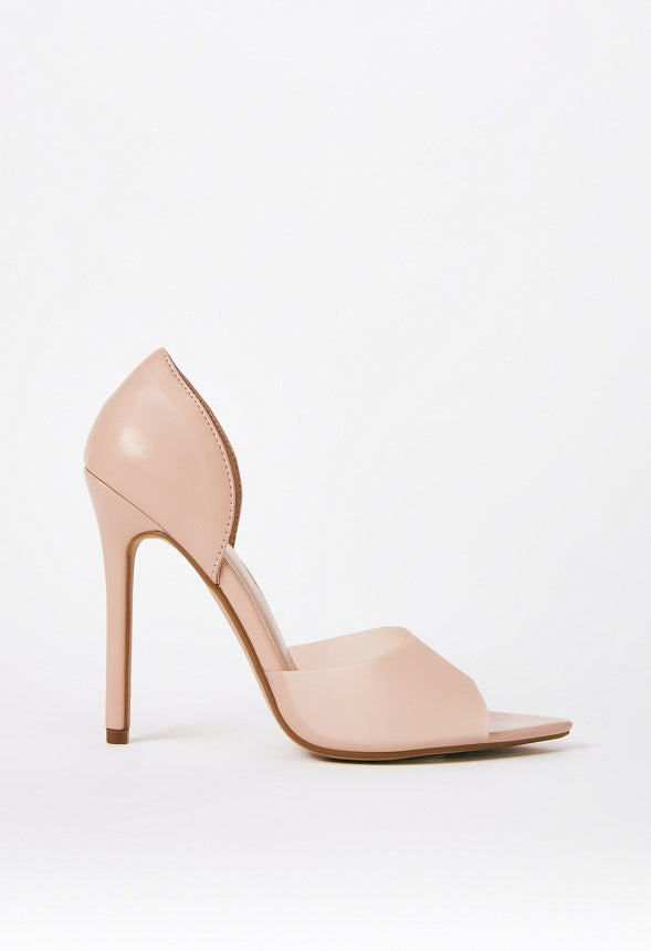 JULIETTE POINTED TOE PUMP Rugby Tan