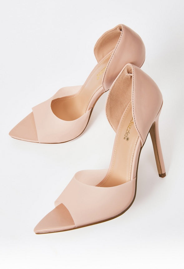 JULIETTE POINTED TOE PUMP Rugby Tan