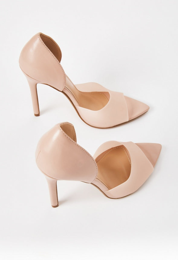 JULIETTE POINTED TOE PUMP Rugby Tan