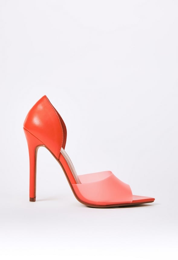 JULIETTE POINTED TOE PUMP Mandarin