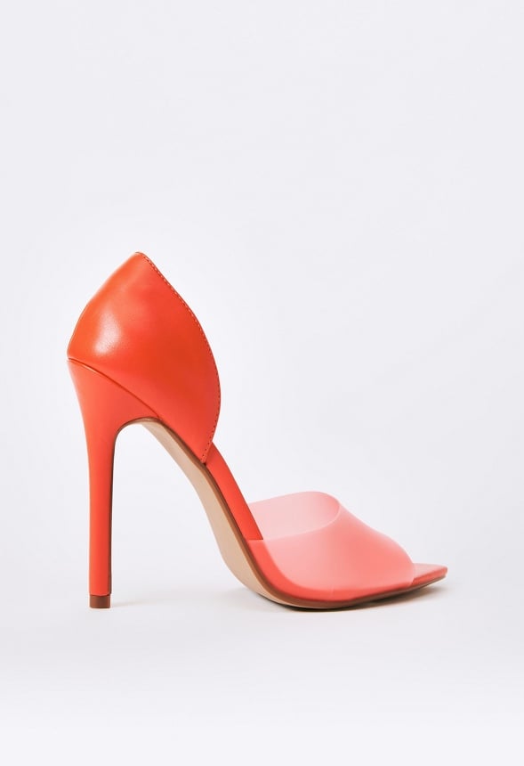 JULIETTE POINTED TOE PUMP Mandarin