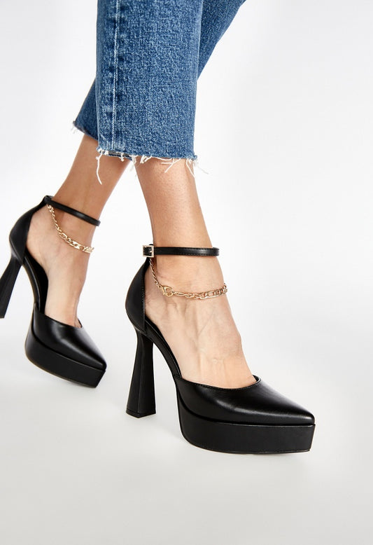 Sydney Platform Pump Black Caviar