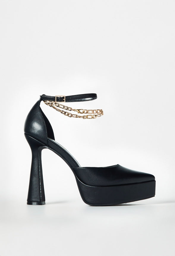 Sydney Platform Pump Black Caviar