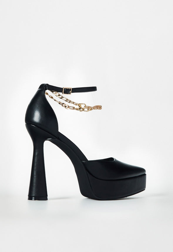 Sydney Platform Pump Black Caviar