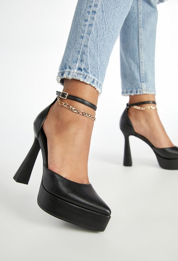 Sydney Platform Pump Black Caviar