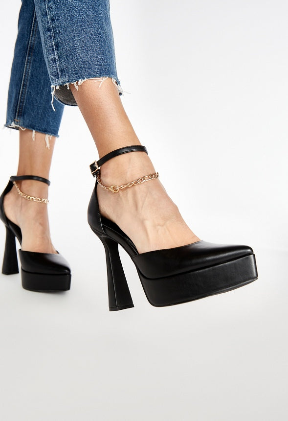 Sydney Platform Pump Black Caviar