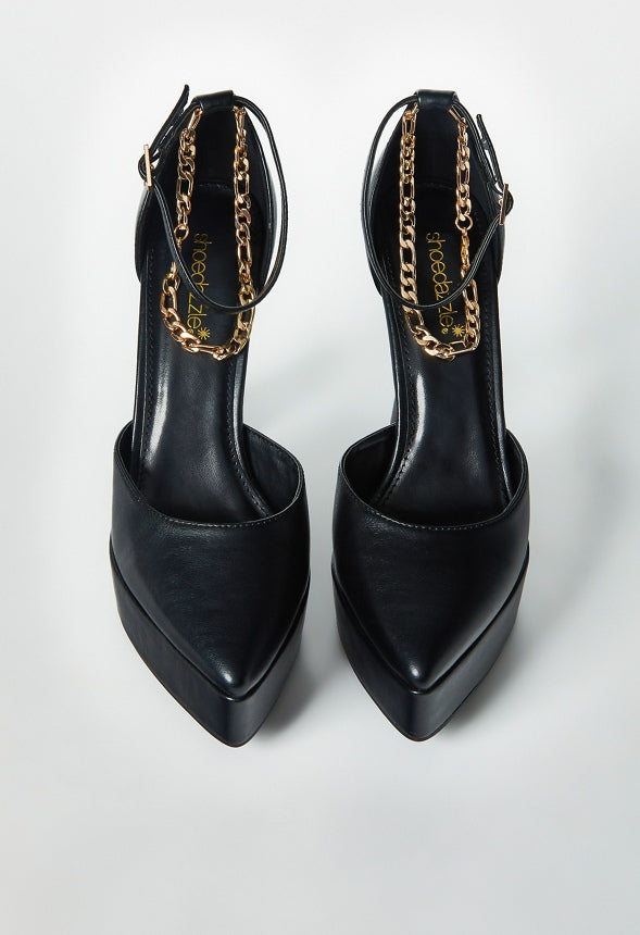 Sydney Platform Pump Black Caviar