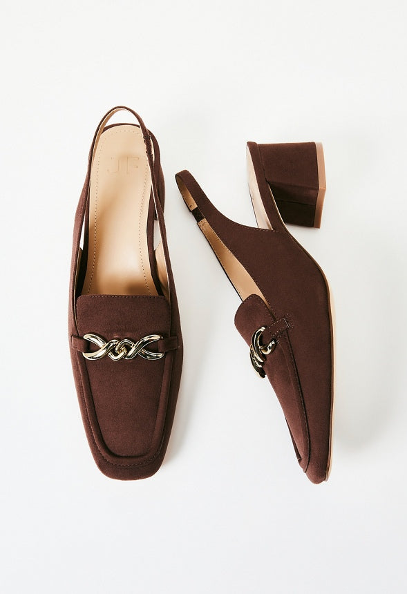 Audrey Slingback Pump Rocky Road
