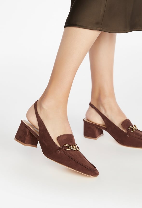 Audrey Slingback Pump Rocky Road