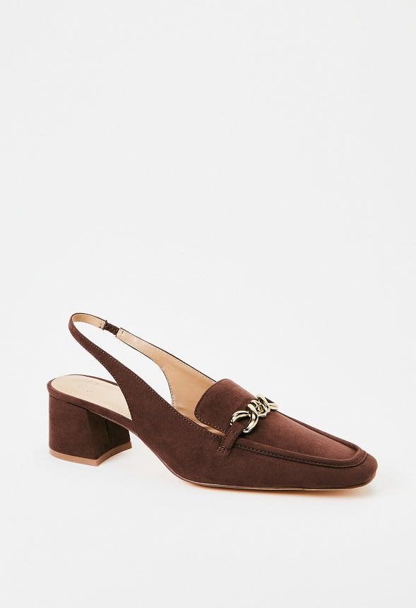 Audrey Slingback Pump Rocky Road