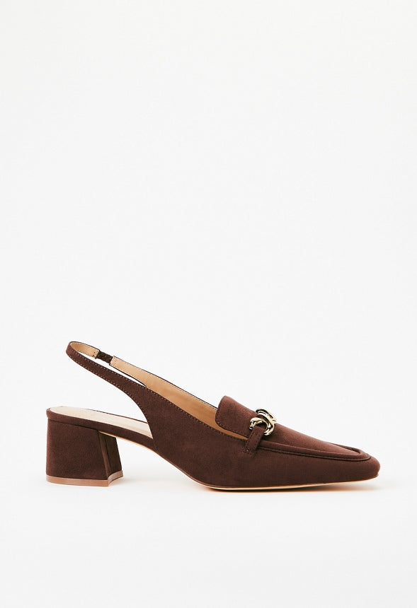 Audrey Slingback Pump Rocky Road
