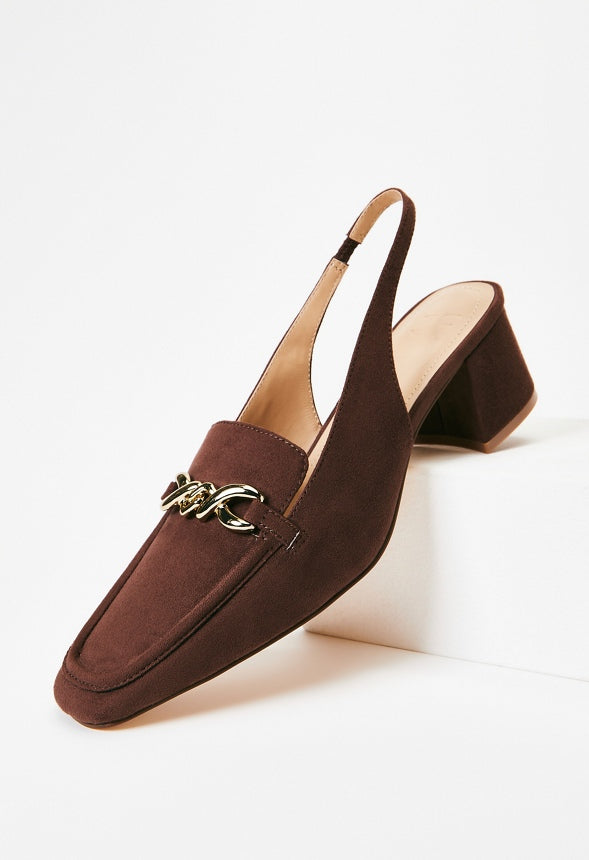 Audrey Slingback Pump Rocky Road
