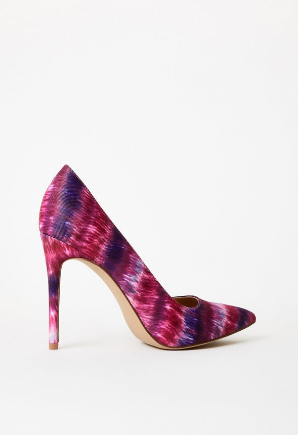 Annakay Pointed Toe Pump Tie Dye