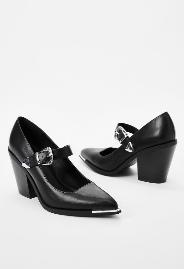 Abigaille Mary Jane Pump Black