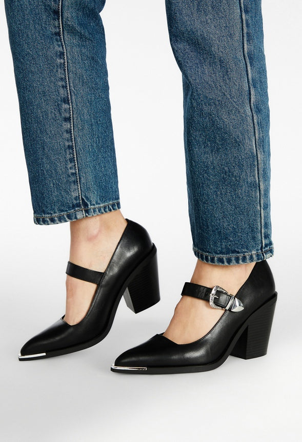 Abigaille Mary Jane Pump Black