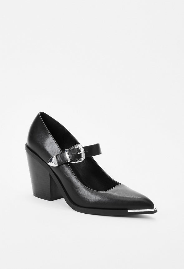 Abigaille Mary Jane Pump Black