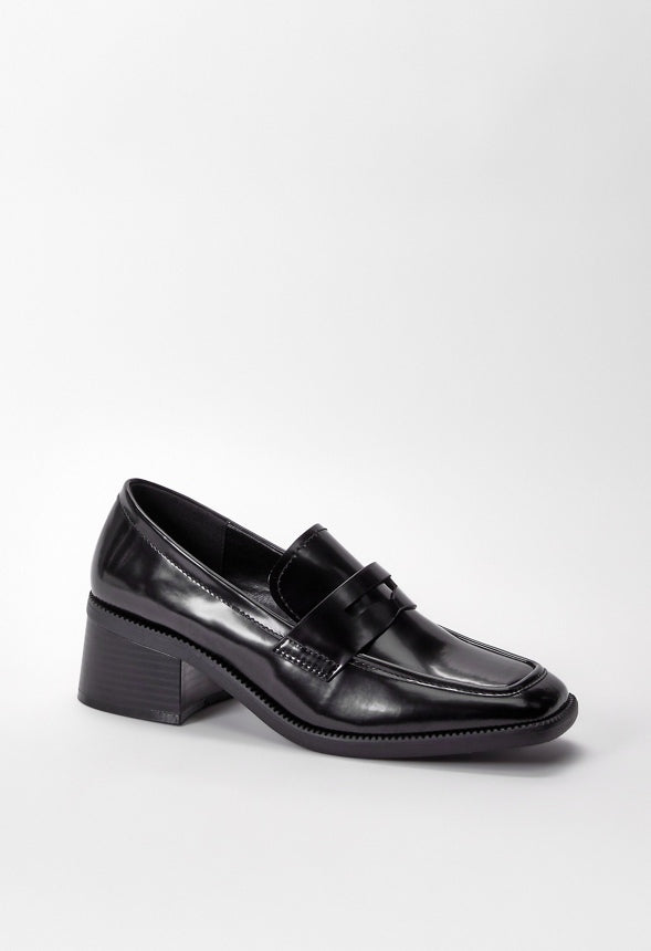 Hollis Loafer Pump Black