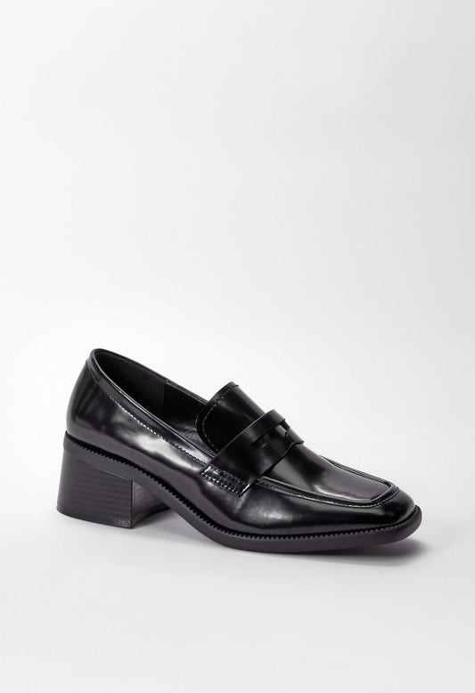 Hollis Loafer Pump Black