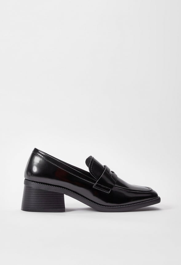 Hollis Loafer Pump Black