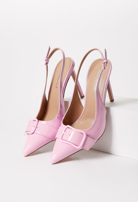 Gigi Slingback Pump Pink Lavender