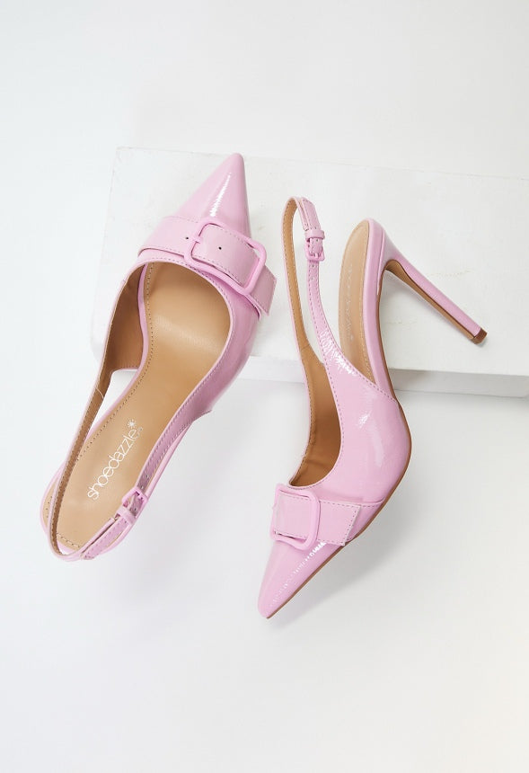 Gigi Slingback Pump Pink Lavender